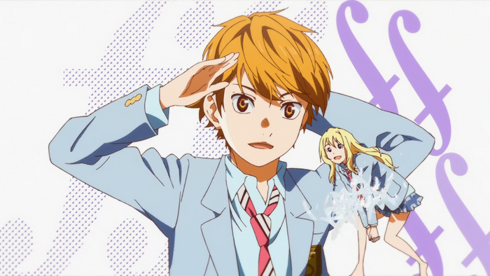 Kaori Miyazono and Ryota Watari from Your Lie in April