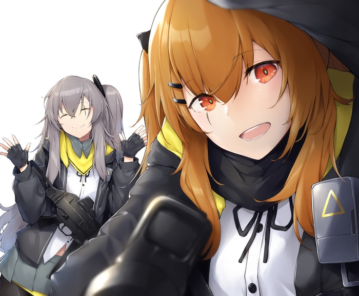 UMP9 and UMP45 from Girls Frontline