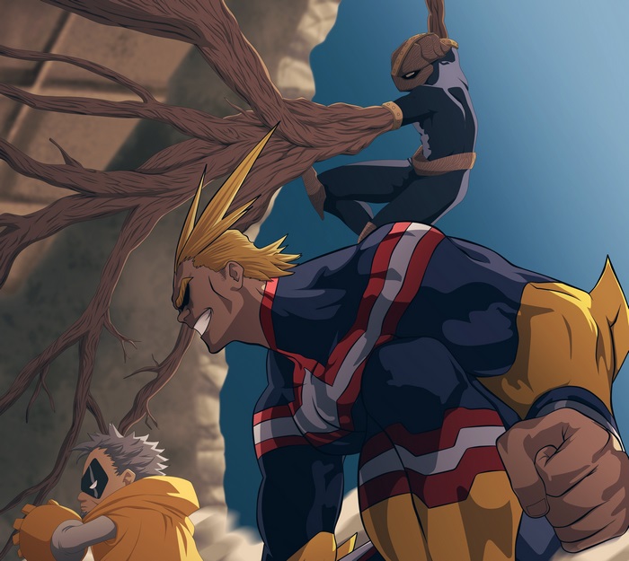 All Might, Sorahiko (My Hero Academia), Shinji Nishiya, Toshinori Yagi ...