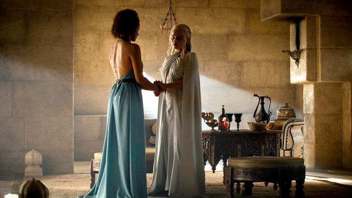 Daenerys Targaryen and Missandei from Game of Thrones