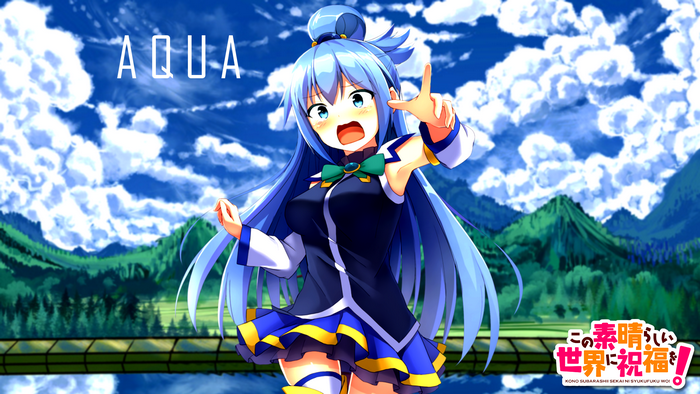 Aqua from KonoSuba