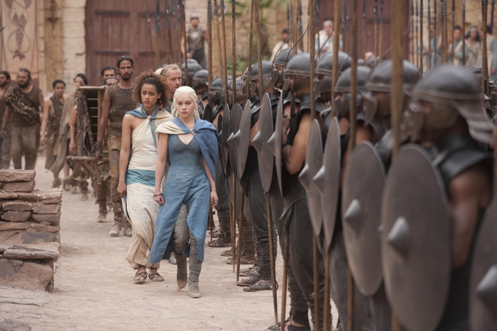 Daenerys Targaryen and Missandei from Game of Thrones