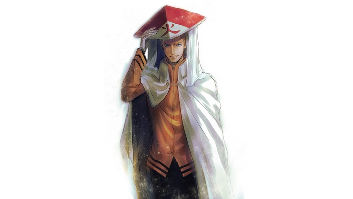 Naruto Uzumaki as Hokage from Naruto