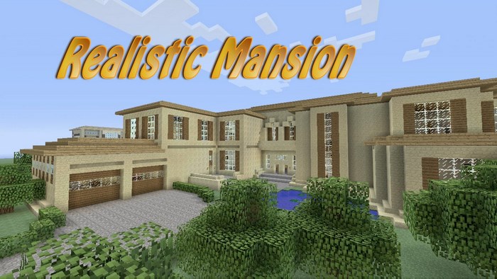 Realistic Mansion Minecraft Build
