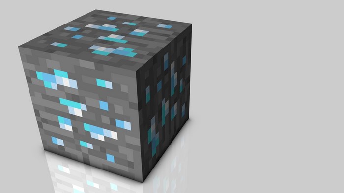 Diamond Ore block from Minecraft