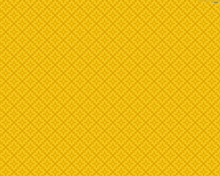 Yellow floral pattern on a yellow background