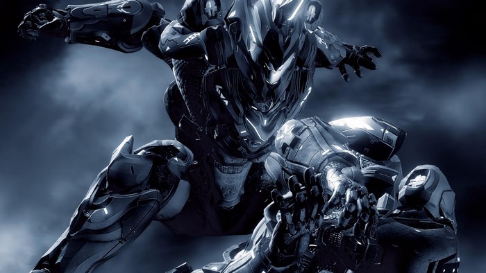 Master Chief from Halo in armor