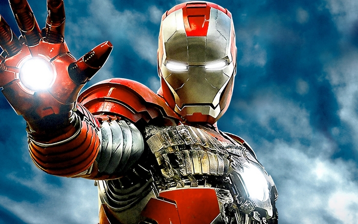 Iron Man in the Sky