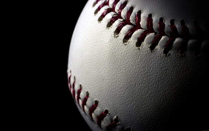 Close-up of a baseball