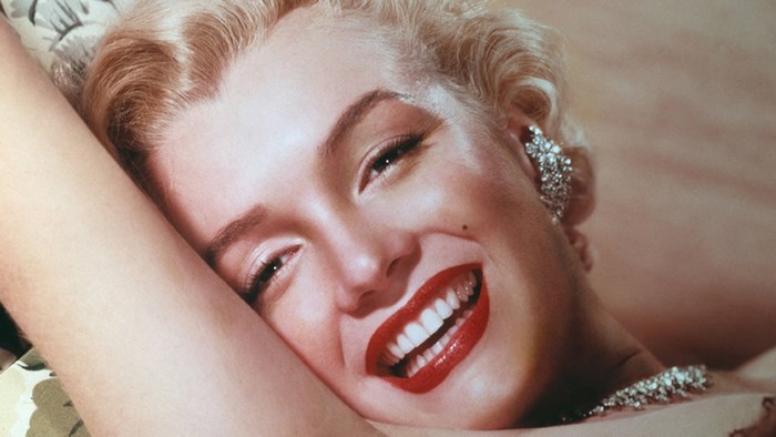 Marilyn Monroe close-up portrait