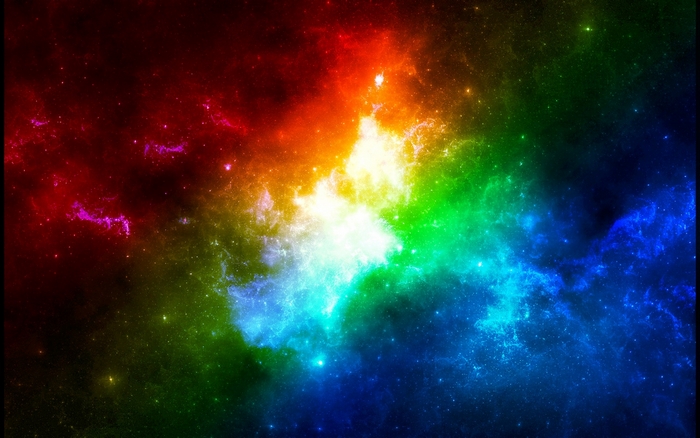 Rainbow Galaxy Nebula