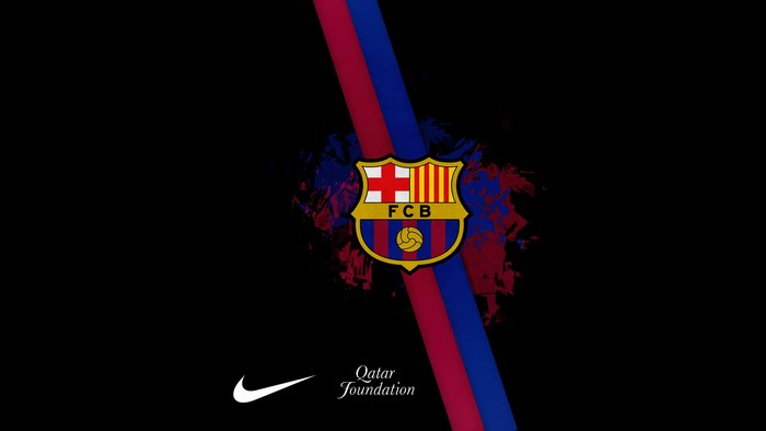 FC Barcelona Emblem with Nike Logo