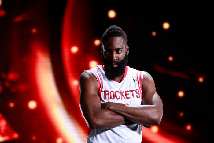 James Harden of the Houston Rockets