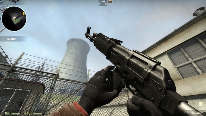 Counter-Strike: Global Offensive AK-47 weapon