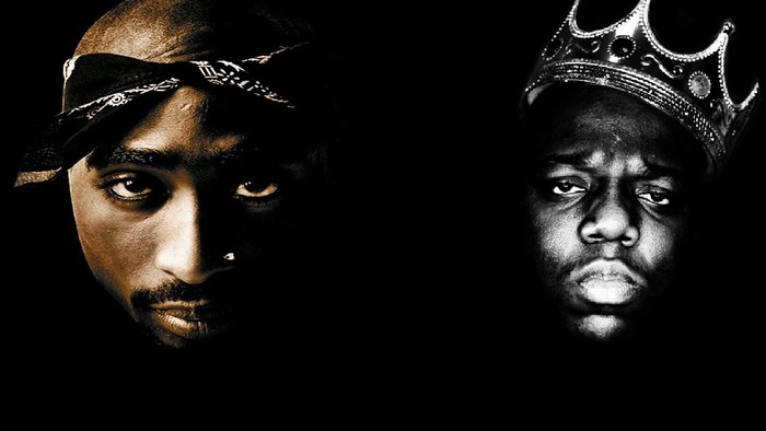 Tupac Shakur and The Notorious B.I.G.