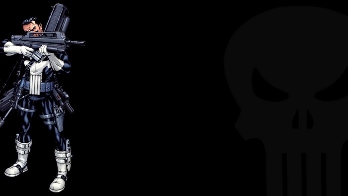 The Punisher with Skull Logo