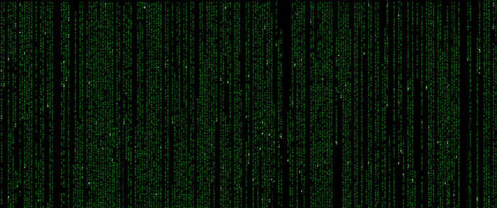The Matrix digital rain