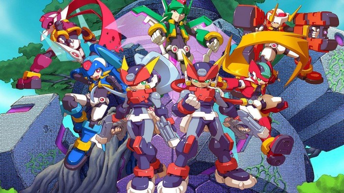 Mega Man ZX Advent characters