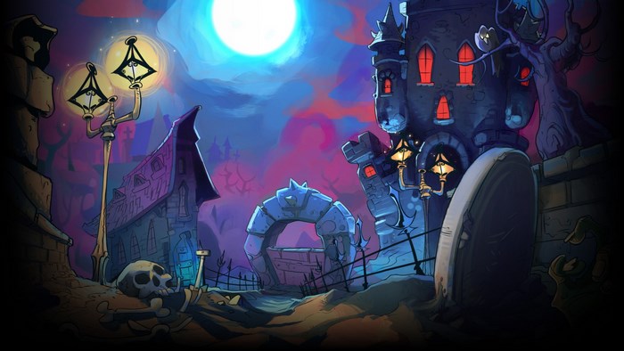 Kingdom Rush Halloween Castle and Graveyard