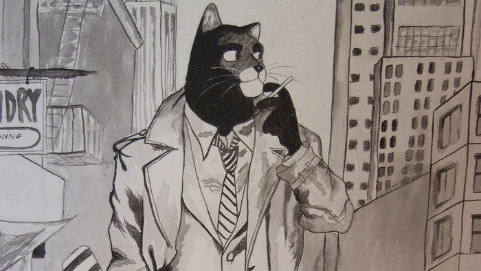Blacksad from Blacksad