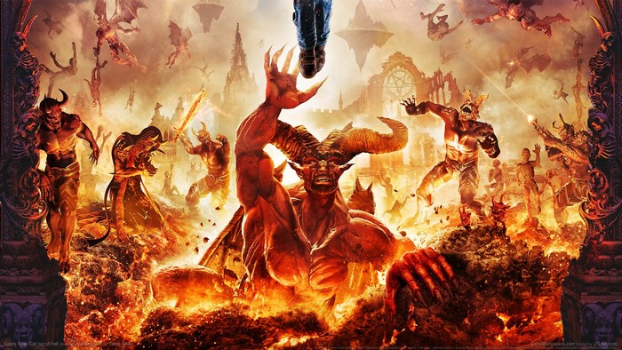 Saints Row Gat out of Hell demons in hell