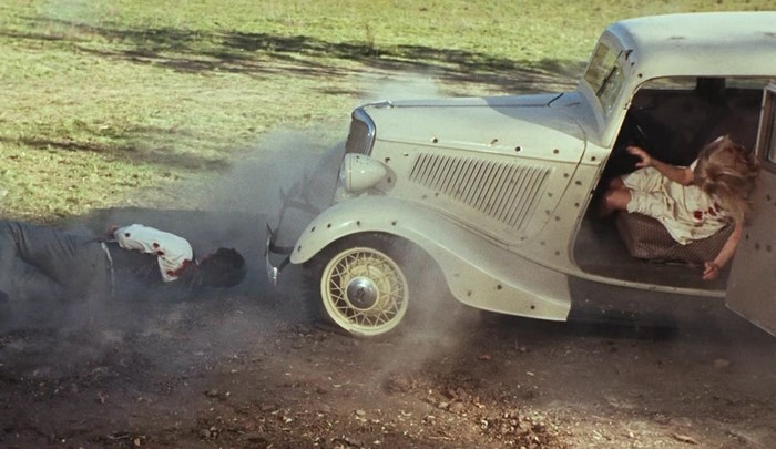 Bonnie and Clyde car ambush