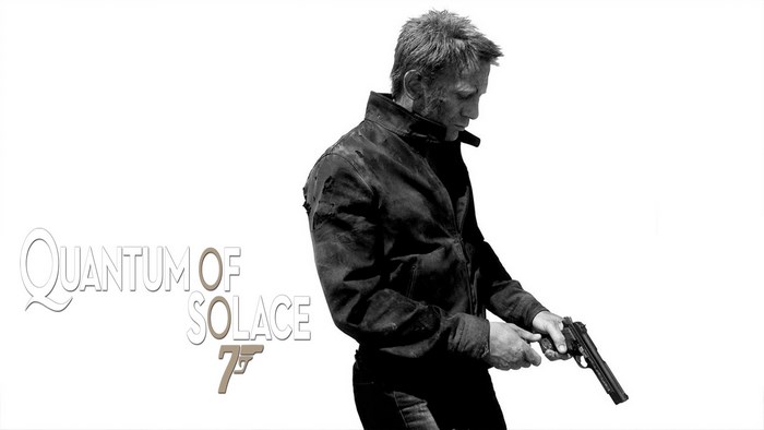 James Bond from Quantum of Solace with gun