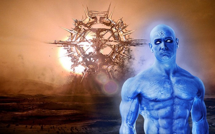 Doctor Manhattan from Watchmen