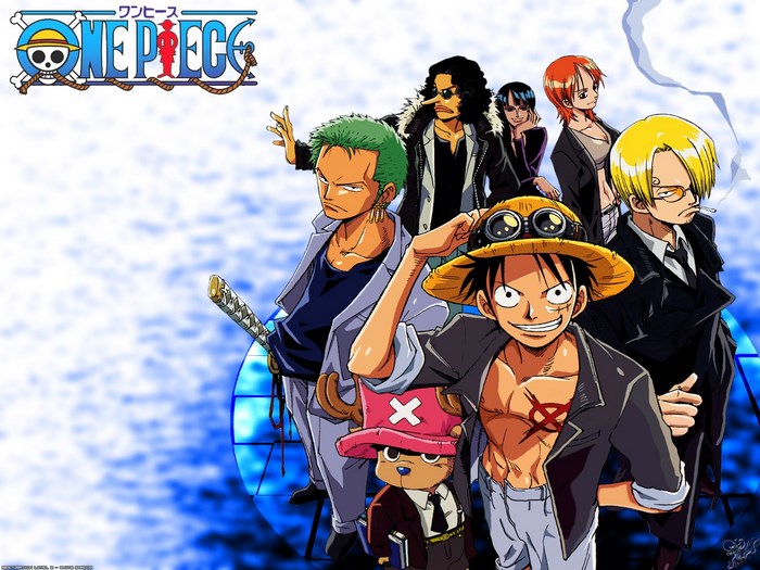 One Piece Straw Hat Pirates Group