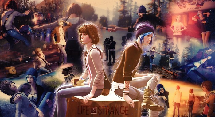 Max and Chloe from Life is Strange
