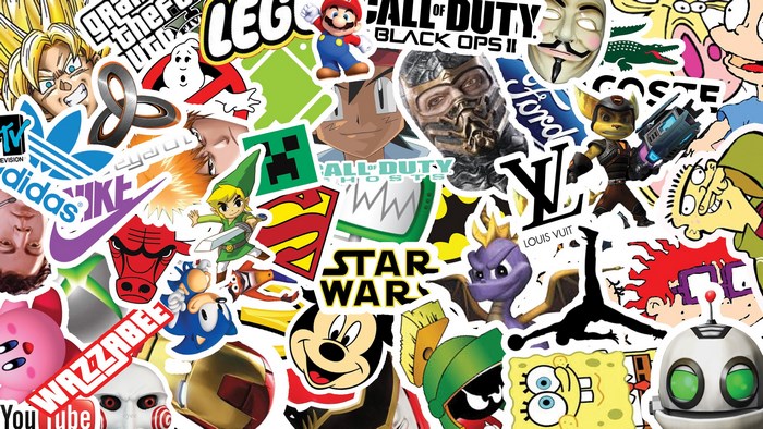 Video Game and Brand Sticker Bomb