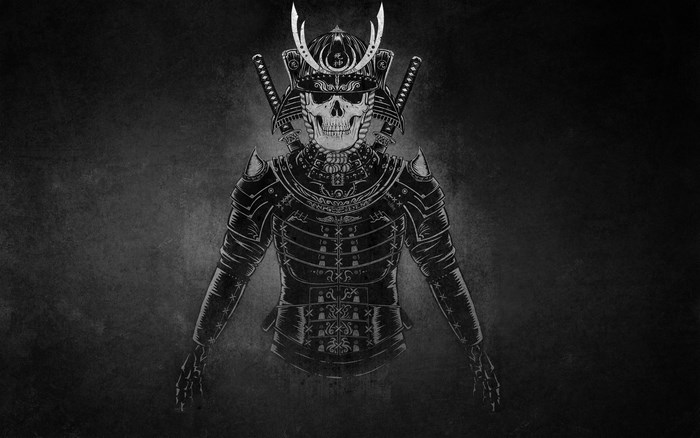 Skeleton Samurai Warrior