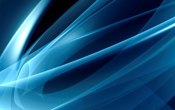 Abstract Blue Light Streaks Background