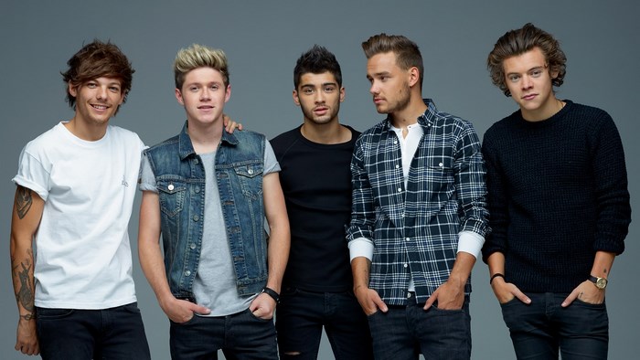 One Direction group portrait