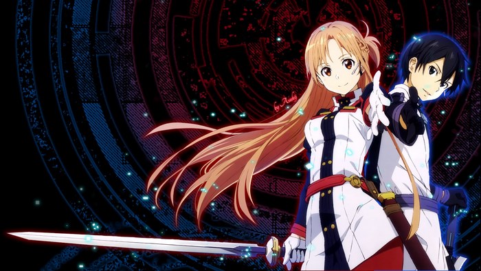 Asuna and Kirito from Sword Art Online: Ordinal Scale