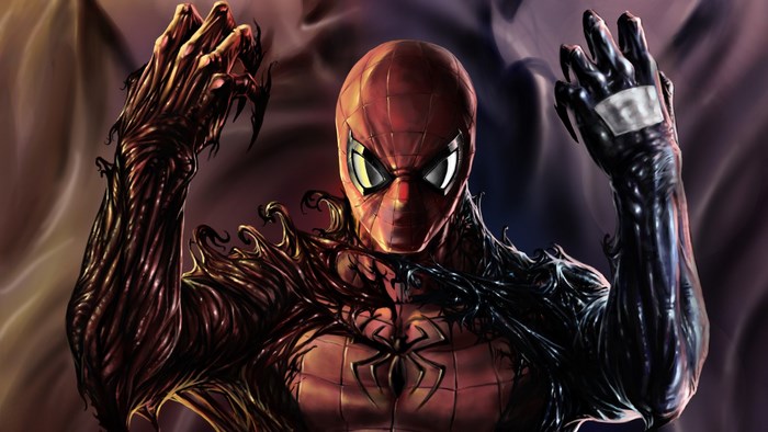 Spider-Man with Carnage Symbiote