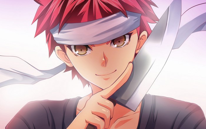 Soma Yukihira from Food Wars! Shokugeki no Soma