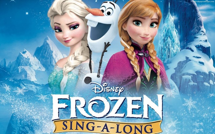 Disney Frozen Sing-A-Long Poster
