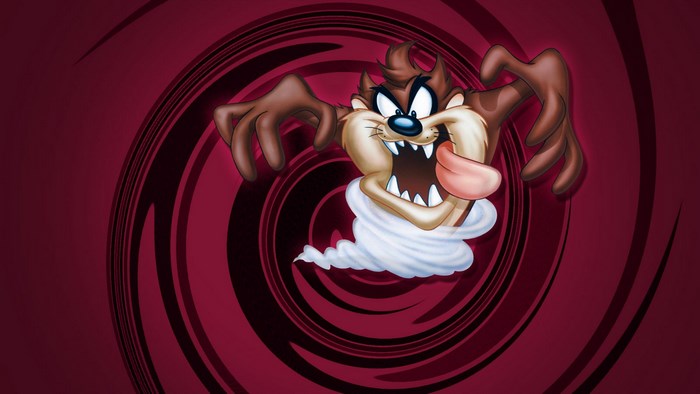 Taz Twisted Spiral Looney Tunes