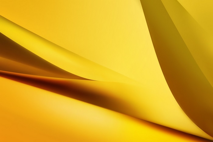 Smooth Gradient of Golden Yellow Shades