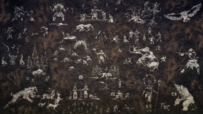 Cave paintings from Far Cry Primal 4K