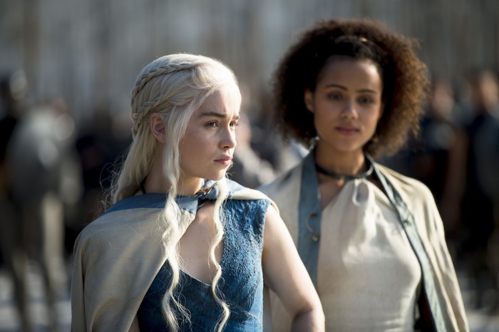 Daenerys Targaryen and Missandei from Game of Thrones