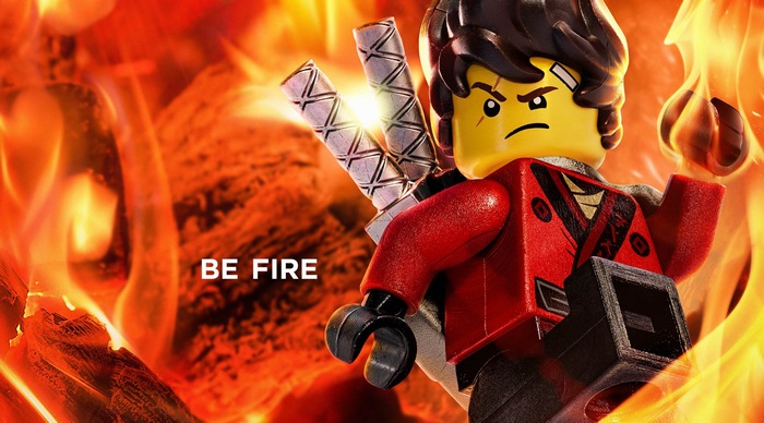 Lego Ninjago Movie Kai with Fire 4K