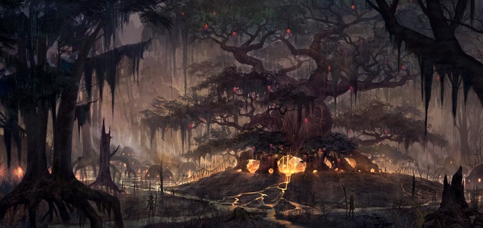 The Elder Scrolls Online swamp landscape 4K