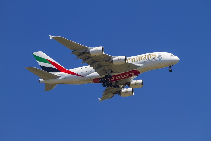 Emirates Airbus A380 4K