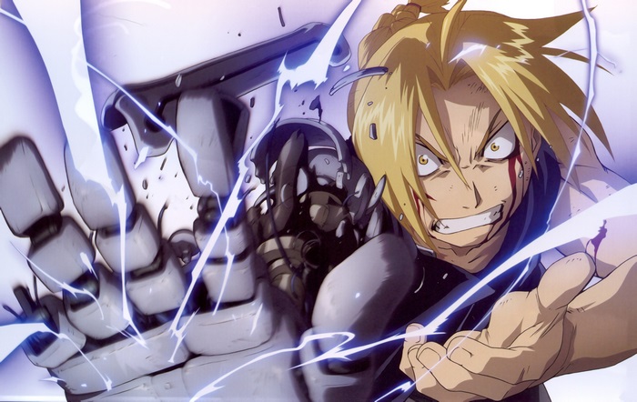 Fullmetal Alchemist Edward Elric with Lightning 4K