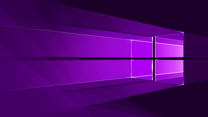 Purple 4K Windows Light Rays