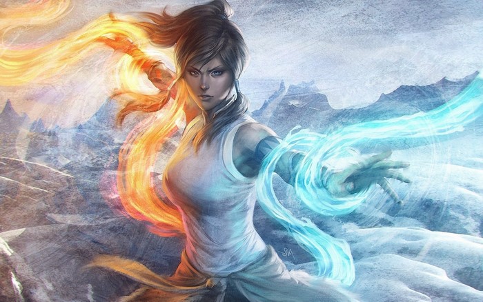 Korra from The Legend of Korra by Artgerm