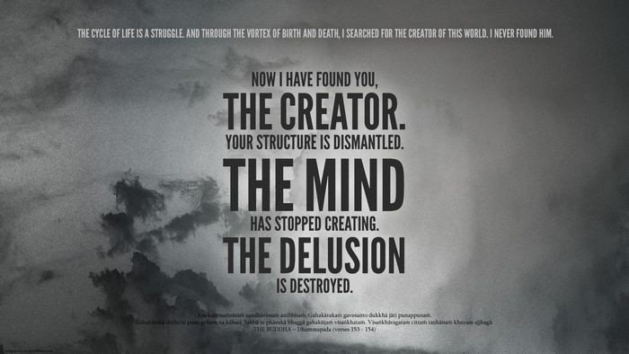 Buddha quote about the creator and the mind
