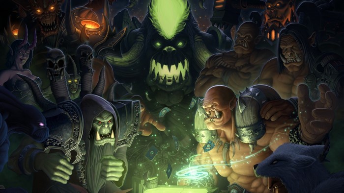 Hearthstone fan art with Warcraft characters